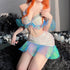 Underwear See Through Fishtail Bag Hip Skirt